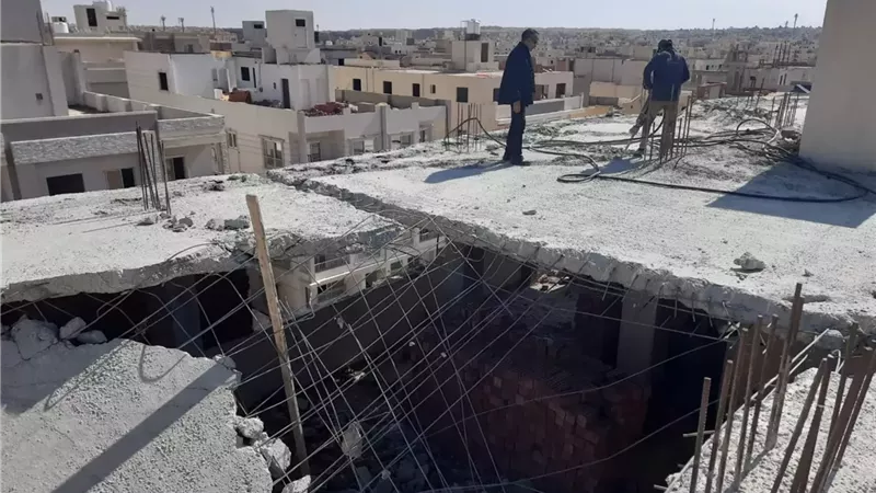 رئيس جهاز القاهرة الجديدة يوجه بضرب مخالفات الأندلس