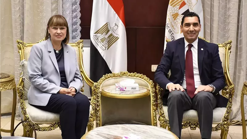 وزير الشباب يبحث التعاون مع ممثل الأمم المتحدة في مصر