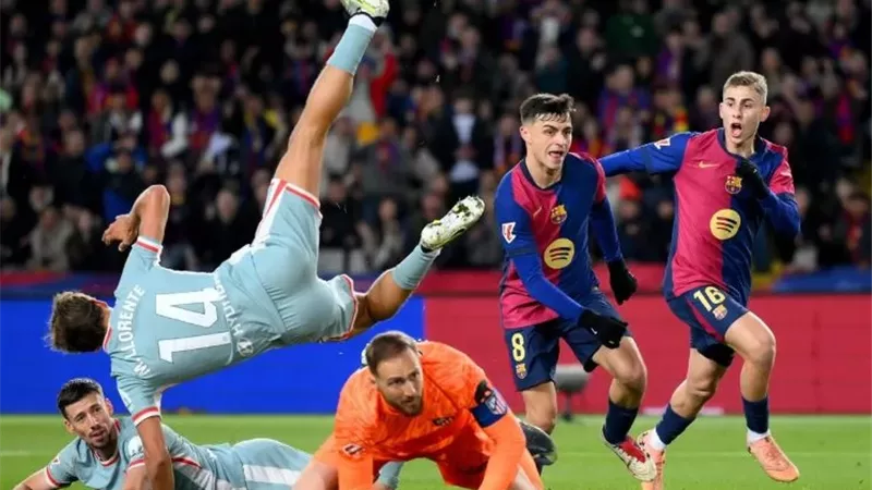موعد قمة برشلونه امام أتلتيكو مدريد في الدوري الاسباني