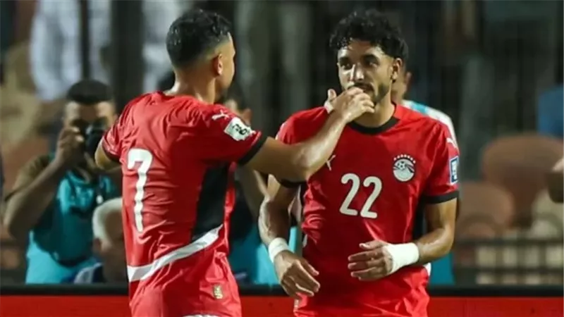 تريزيجيه ومرموش يقودان هجوم الفراعنة أمام إسبانيا اليوم