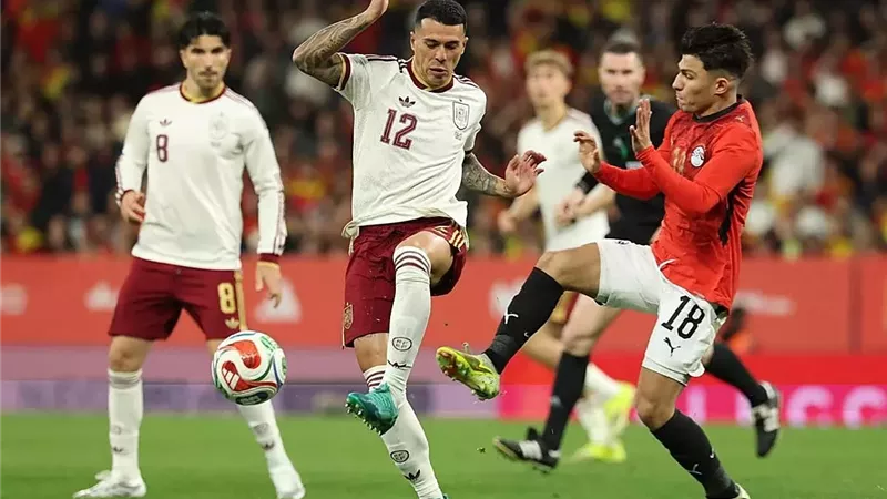 التعادل السلبي يحسم مواجهة مصر وإسبانيا الودية استعدادا لكأس العالم