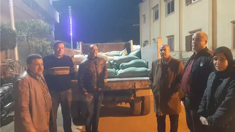 ضبط دقيق مدعم قبل بيعه فى السوق السوداء بمطوبس كفر الشيخ