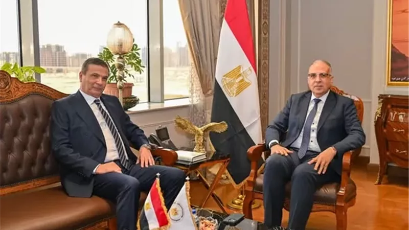 وزيرا الري والزراعة يبحثان تعزيز التعاون لضمان الإنتاجية المائية