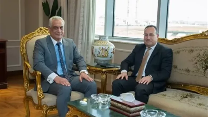 وزيرا الإنتاج الحربي والتعليم العالي يبحثان التعاون في مجالات التدريب