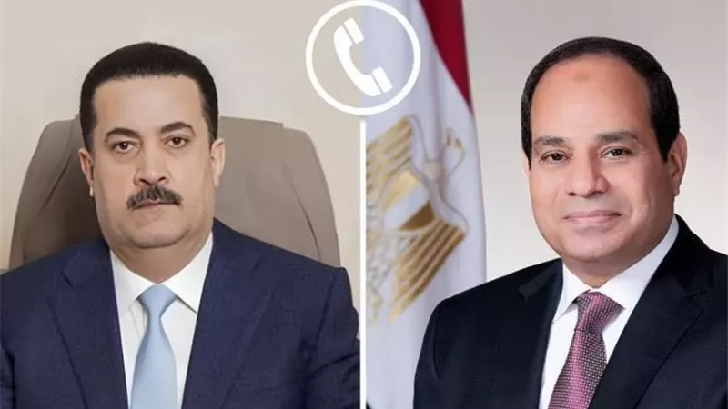 الرئيس السيسي يؤكد دعم مصر لأمن واستقرار العراق الشقيق