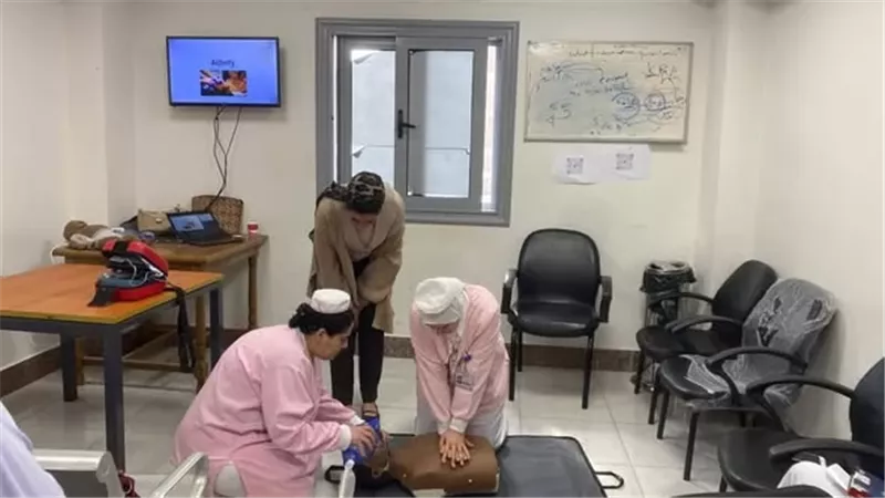 التدريب على الإنعاش الرئوي في منشآت الرعاية الصحية بالإسماعيلية
