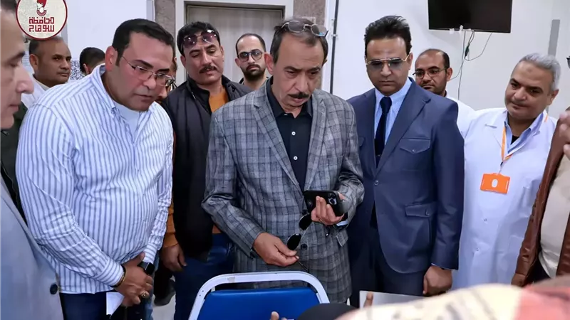 محافظ سوهاج يتفقد مركز البلينا.. وقرارات حاسمة لرفع كفاءة الخدمات