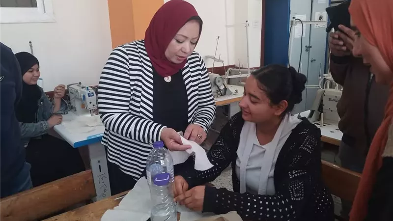جولة تفقدية موسعة لمديرة تعليم جنوب سيناء بمدارس مدينة دهب