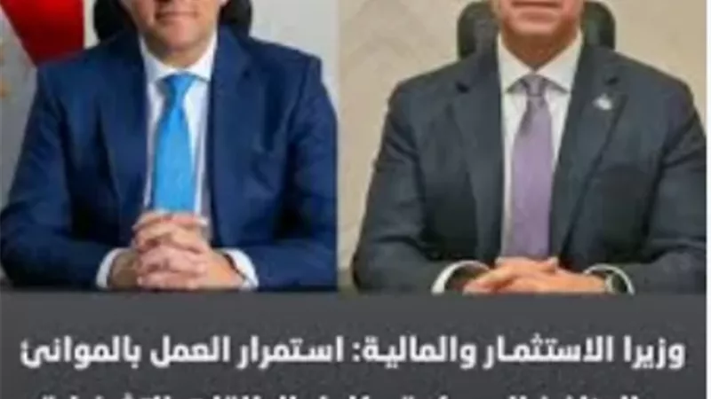 استمرار العمل بالموانئ والمنافذ الجمركية بكامل الطاقات