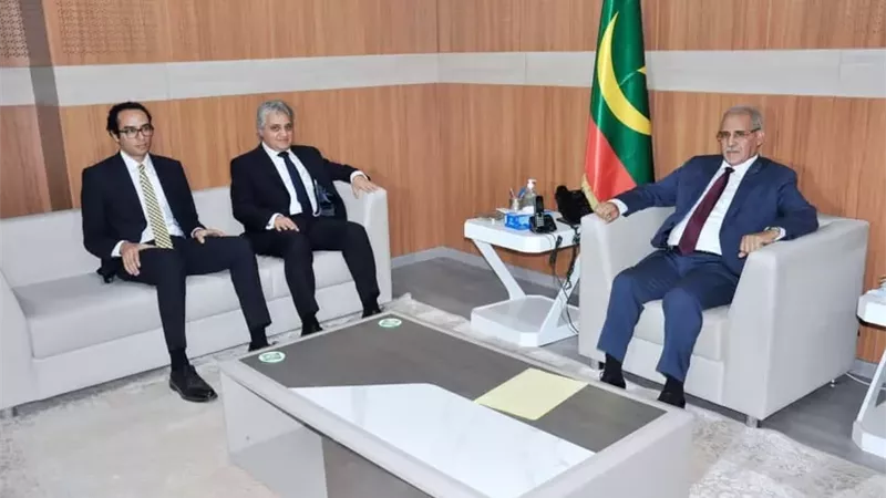 رئيس البرلمان الموريتاني يشيد بالدور المصرى فى خدمة القضايا العربية والأفريقية