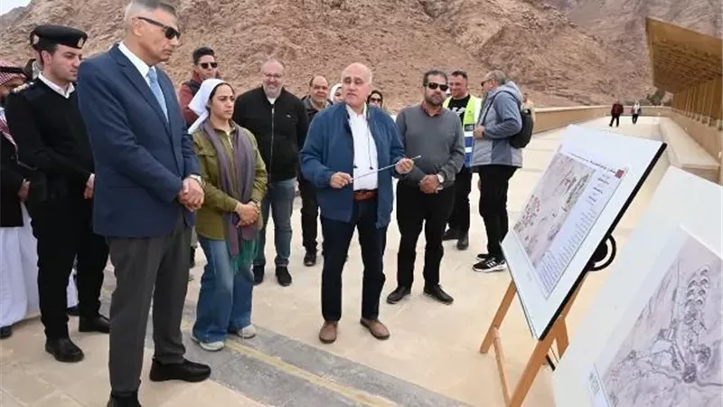 محافظ جنوب سيناء : مشروع التجلى هدية مصر إلى العالم
