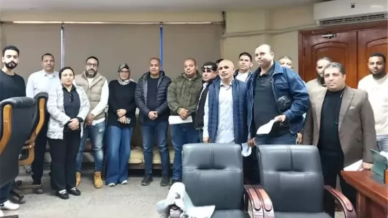 خطوات هامة من جهاز بدر بعد الإجتماع مع ممثلى السكان فى المدينة.. صور