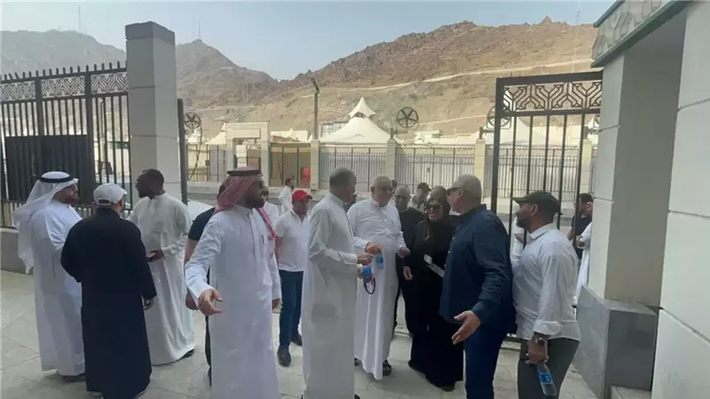لأول مرة .. بعثة السياحة تقوم بجولة بالمخيمات في المشاعر المقدسة قبل أسابيع من الحج