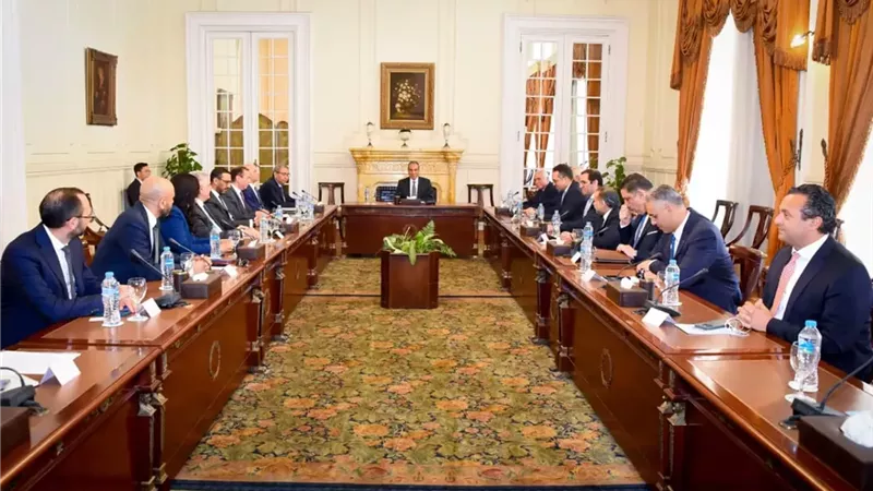 وزير الخارجية يبحث تعزيز الشراكة الاستثمارية مع وفد غرفة التجارة