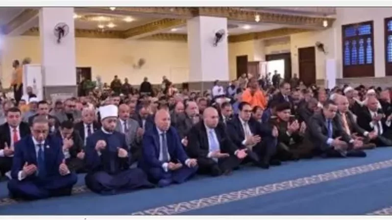 رئيس جامعة القاهرة يشارك فى احتفالات محافظة الجيزة بعيدها القومى