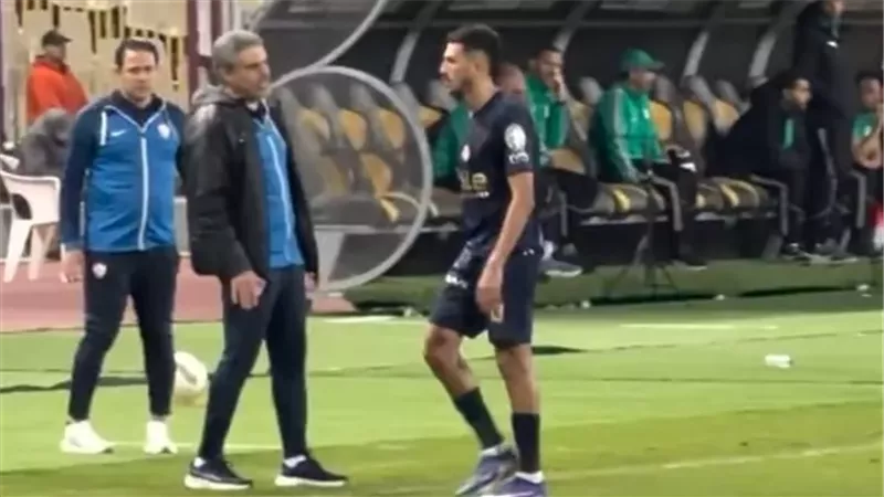 حقيقة تغريم أحمد فتوح بعد اعتراضه على التبديل أمام المصري