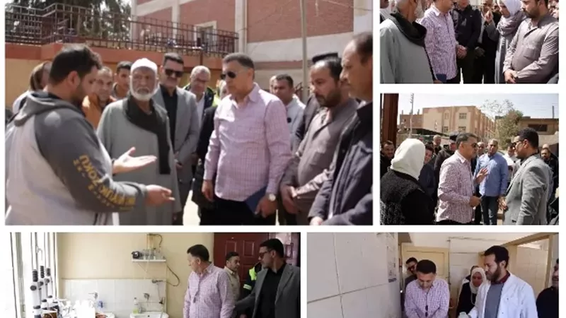 محافظ القليوبية فى جولة ميدانية بـ 