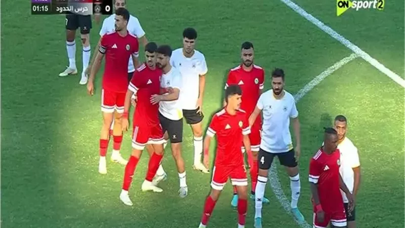التعادل السلبي يحسم مباراة حرس الحدود ومودرن سبورت في الدوري
