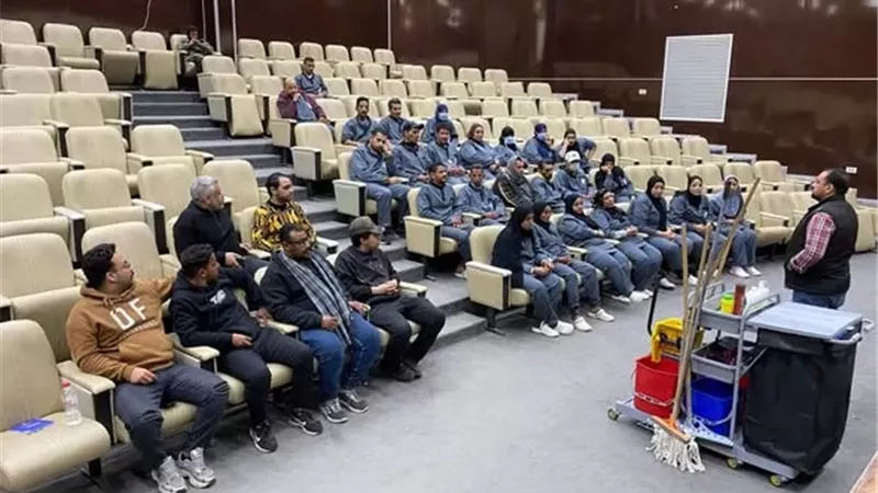 رفع كفاءة العاملين بمجمع الإسماعيلية الطبي