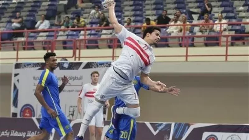 الزمالك يفوز علي سبورتنج 35 /22 في دورى المحترفين لكرة اليد