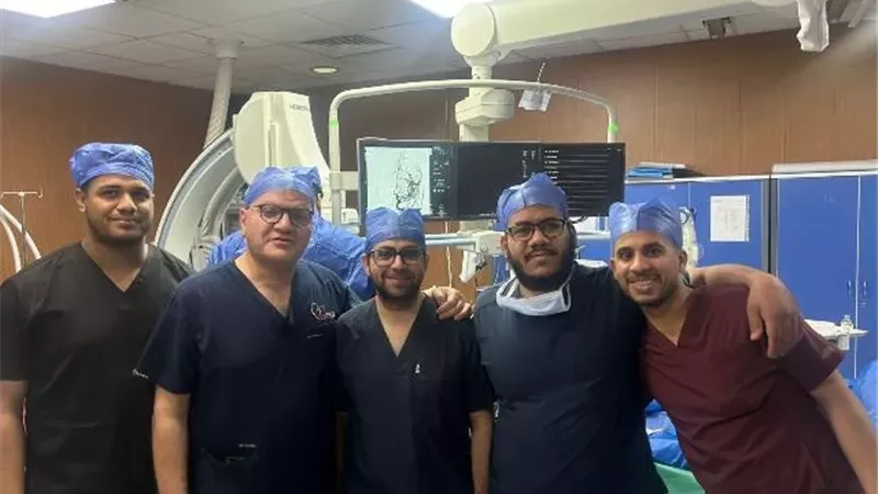 نجاح أول عملية سحب جلطة حادة بالمخ بمستشفى طيبة بالأقصر