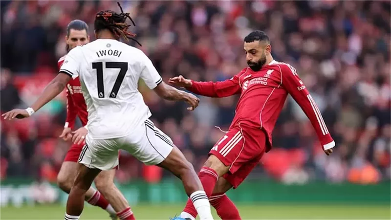 تقييم محمد صلاح في مباراة ليفربول وفولهام بـ الدوري الإنجليزي