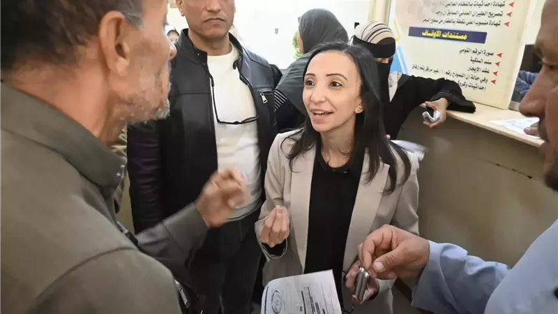 محافظ البحيرة تتفقد المركز التكنولوجي بحوش عيسى