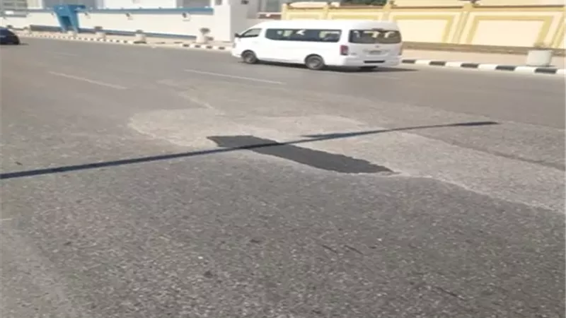استجابة فورية.. التنسيق مع الجهات المعنية لإصلاح تلفيات أسفلتية