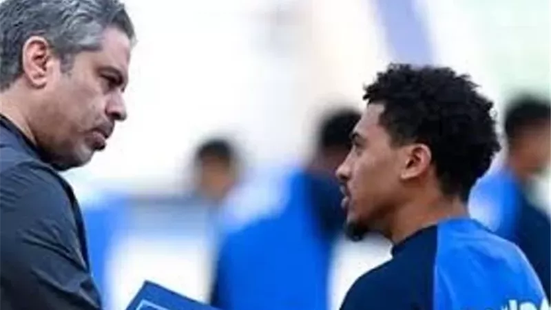 تفاصيل جلسة معتمد جمال مع بيزيرا قبل مباراة الزمالك وشباب بلوزداد