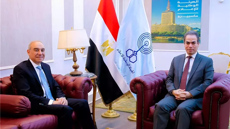 رئيس الهيئة الوطنية للإعلام يلتقي رئيس الهيئة العامة للاستعلامات