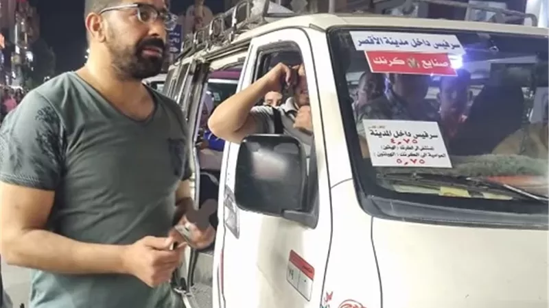 تحرير 50 مخالفة فى حملات مرورية بالأقصر