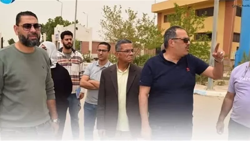 رئيس مياه القناة يتفقد محطة مياه التوطين شرق الإسماعيلية