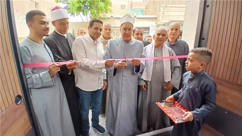 افتتاح مسجدين جديدين بالقليوبية بالجهود الذاتية