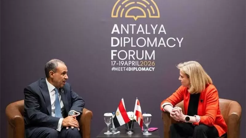 وزير الخارجية يبحث التعاون مع نظيرته النمساوية