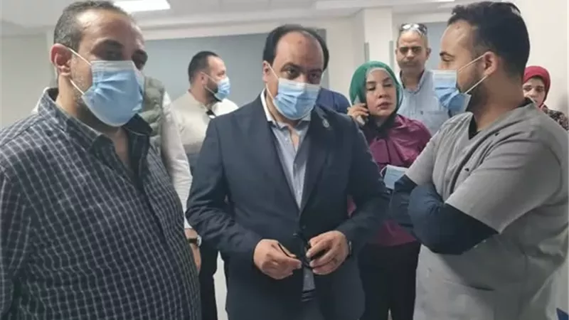 متابعة ميدانية لمستشفى التل الكبير بالإسماعيلية