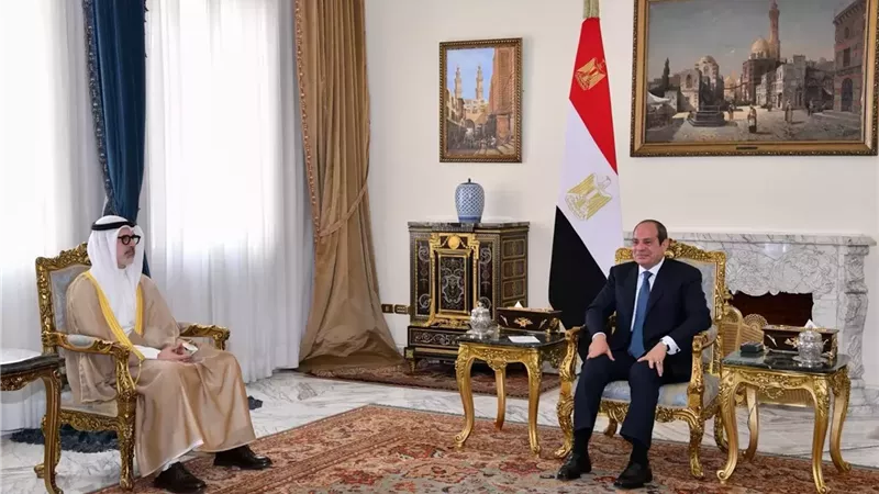 الرئيس عبدالفتاح السيسي يؤكد دعم مصر الكامل لأمن واستقرار الكويت