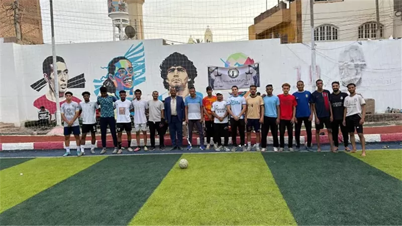 جامعة أسوان تشعل الحماس بكأس التحدي لكرة القدم بين الفرق الرياضيه
