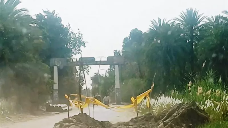 محافظ أسوان يحيل واقعة وفاة شاب في حفرة صرف صحي بكوم أمبو للنيابة