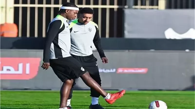 قبل مواجهة بيراميدز.. علي عبد المجيد يعود لتدريبات الزمالك
