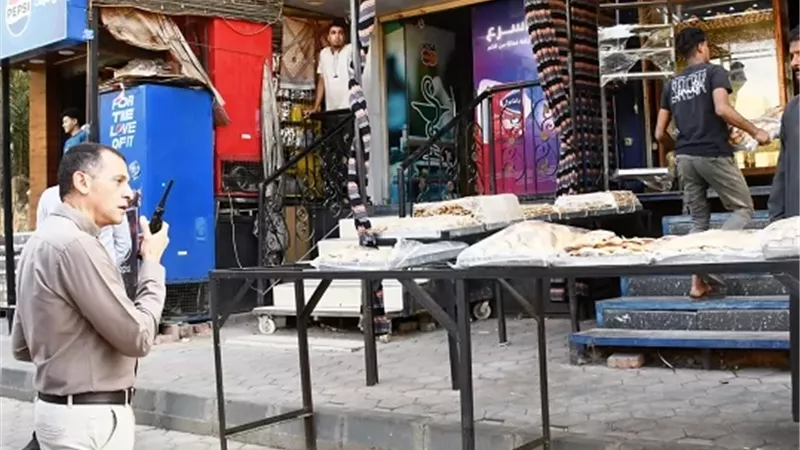 محافظ أسوان يأمر بغلق وتشميع مخبز مخالف لإستخدامه أسطوانات منزلية