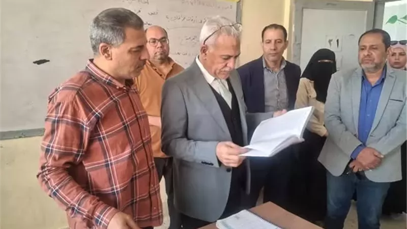 مدير تعليم الإسماعيلية يتفقد مدارس إدارة شمال..صور