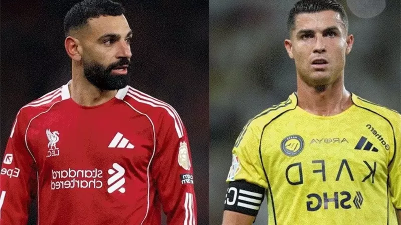 تقارير سعودية.. النصر يخطط لجمع صلاح ورونالدو