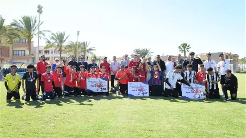 تعليم دمياط يحصد المراكز الأولى بدوري الأكاديميةالعربيةلكرة القدم