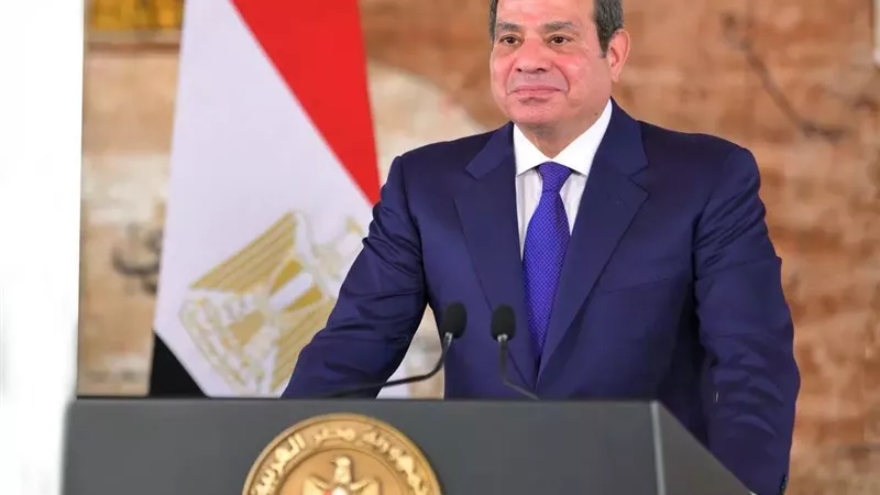 الرئيس يوجه التحية للفريق القانوني المصري بطل معركة التحكيم الدولي لاسترداد طابا