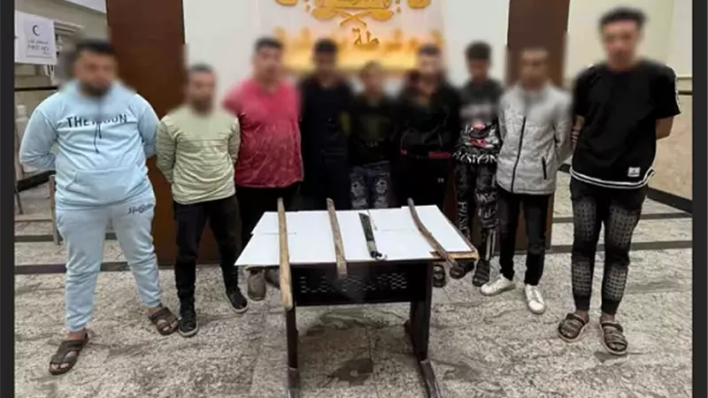 الأمن يكشف ملابسات فيديو التعدي على بائع بالأسلحة البيضاء