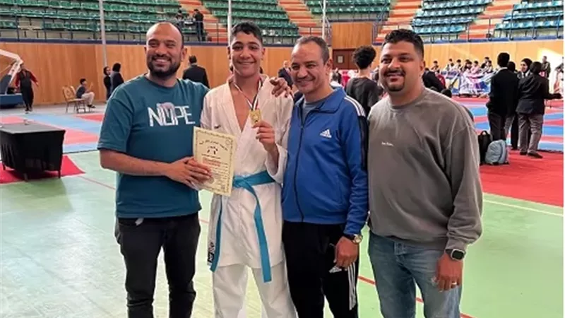 رياضة كفر الشيخ تعلن إنضمام عبد المعطي لمنتخب مصر للكاراتيه