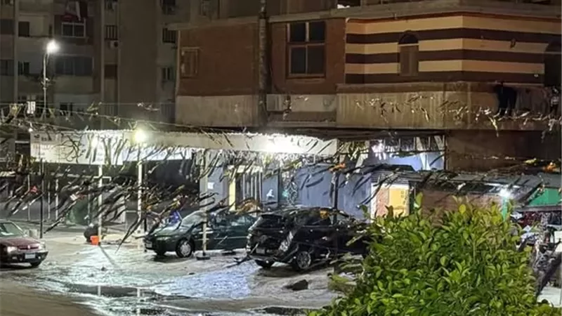 تشميع مغسلة سيارات لإهدارها المياه في الطريق العام بالإسماعيلية