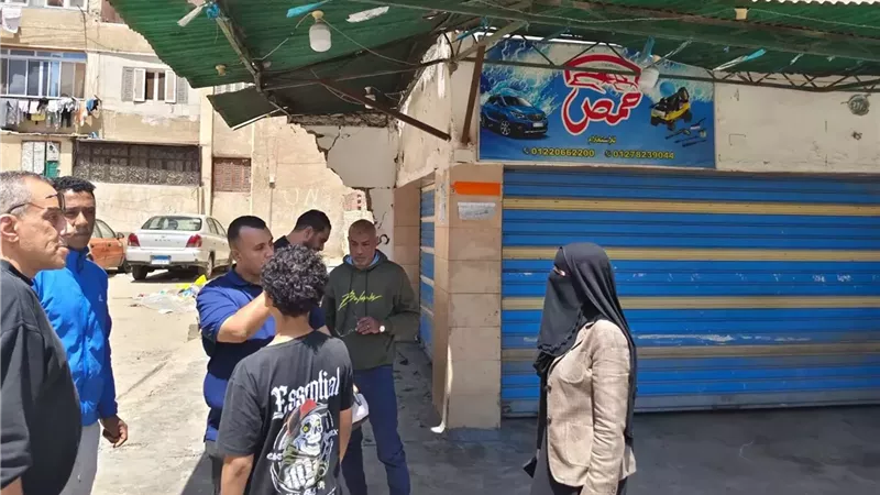 حملة شارع منظم رصيف آمن تصل حي ثالث الإسماعيلية