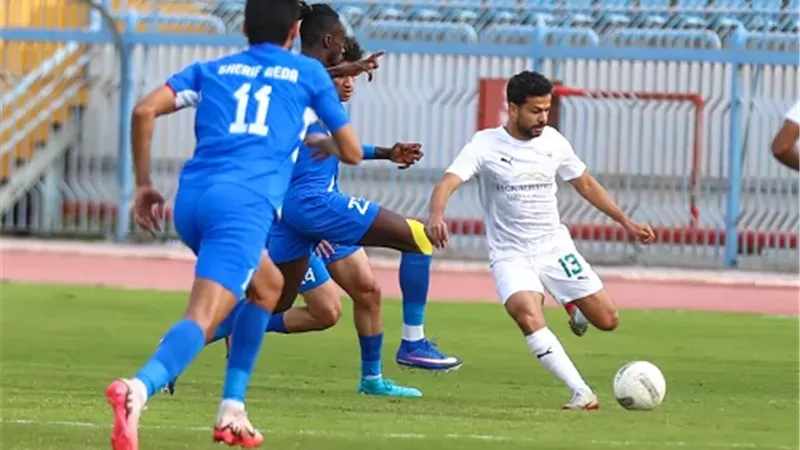 المصري يفتقد سعداوي وصوافطة ودغموم في مباراة سيراميكا للايقاف