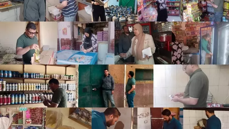 حملات تموينية بالقليوبية تضبط مخالفات بالمخابز والأسواق وتحرر 49 محضرًا